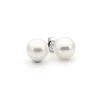 Allura Clair de Lune 9mm Round Pearl Stud Earrings