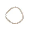 Allura Midi Baroque FW Pearl Bracelet | Silver | 18cm