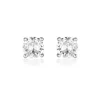 Amavi 9k Gold Moissanite Stud Earrings