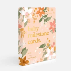 Baby Milestone Cards - Floral