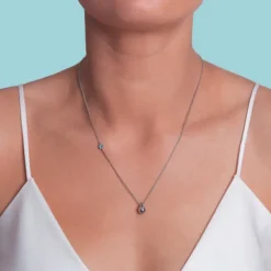 Boh Runga Drop in Ocean Pendant | Silver