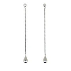 Boh Runga Droplet Drop Earrings | Sterling Silver