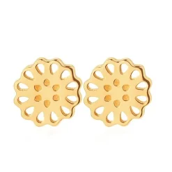 Boh Runga Lotus Stud Earrings