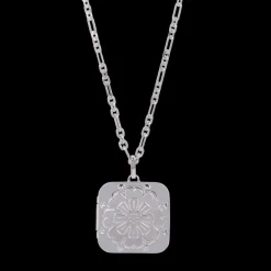Boh Runga Marigold Locket | Sterling Silver | 55cm