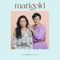 Boh Runga Marigold Locket | Sterling Silver | 70cm