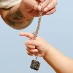 Boh Runga Marigold Locket | Sterling Silver | 55cm