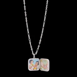 Boh Runga Marigold Locket | Sterling Silver | 55cm