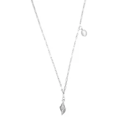 Boh Runga Pearly Shell FW Pearl Necklace | Silver