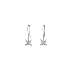 Boh Runga Petite Feather Kisses Hook Earrings