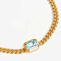 By Charlotte | Calm Your Soul | Blue Topaz | Bracelet | 18cm