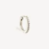 By Charlotte | Celestial | 14k White Gold | Cubic Zirconia | Single Sleeper
