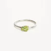 By Charlotte | Kindred | August | Birthstone | Silver | Ring | Size N