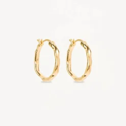 By Charlotte | Lover | 18k Gold Vermeil | Hoop Earrings