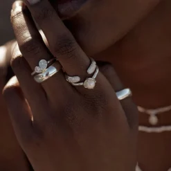 By Charlotte | Lover Bold | Sterling Silver | Ring | Size P