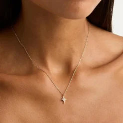 By Charlotte | Starlight | Silver | Necklace | 45cm