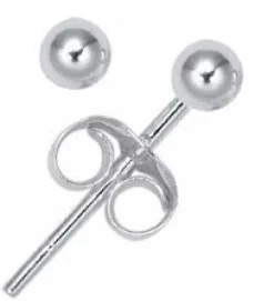 Celesti 'Gleam' 3mm Ball Stud Earrings
