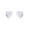 Celesti 'Kindle' Mini Heart Stud Earrings | Silver RH