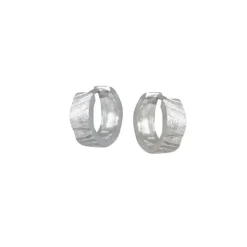 Celesti Rough Huggie Earrings