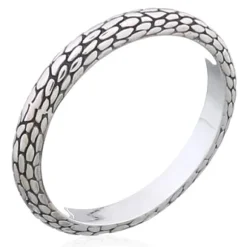 Celesti 'Serpent' Snake Skin Band