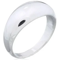 Celesti Silver 'Fresh' Domed Band