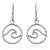 Celesti 'Wave' Hook Earrings