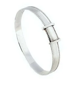 Charlie & Rose Childs Rope Bangle | Sterling Silver | Adjustable