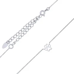 Charlie & Rose 'Impression' Paw Print Necklace | Silver