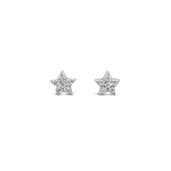 Charlie & Rose Magical Star Earrings | Silver CZ RH