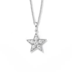 Charlie & Rose Star Necklace | Sterling Silver