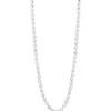 50cm Diamond Cut Ball Chain | Silver