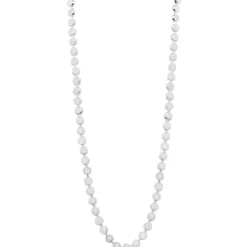 50cm Diamond Cut Ball Chain | Silver