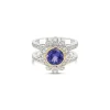 9ct Tanzanite & Diamond Vintage Ring