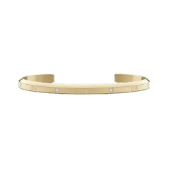 Daniel Wellington Classic Lumine Cuff | Steel YGP CZ | Small