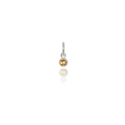 Evolve | November | Silver | Citrine | Pendant Charm
