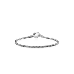 Evolve Large GB Heart Clasp Bracelet 19cm