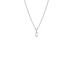 Evolve Mini Letter 'C' Necklace