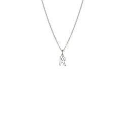 Evolve Mini Letter 'R' Necklace