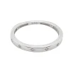 Grace 'Stability' CZ Ring | Silver RH | Size S