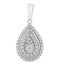 9k Gold Diamond Necklace