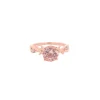 14k Gold Morganite & Diamond Enchanted Vine Ring