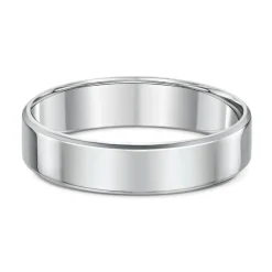 9K White Gold Wedding Band (S)