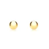 9k Yellow Gold 3mm Ball Stud Earrings