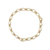 9k Yellow Gold NZ Handmade Twist & Knot Bracelet