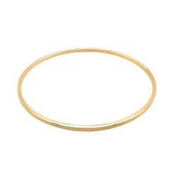 9k Yellow Gold NZ Made Bangle