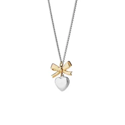 Karen Walker | Mini Superlove | Silver and Yellow Gold | 45cm Necklace