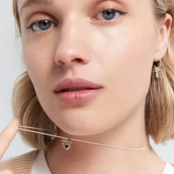 Karen Walker | Mini Superlove | Silver and Yellow Gold | 45cm Necklace