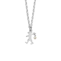 Karen Walker Girl with a Pearl Necklace | 45cm | Sterling Silver
