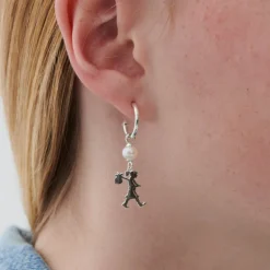 Karen Walker Girl with a Pearl Earrings | Sterling Silver