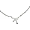Karen Walker Mini Bow 45cm Necklace | Sterling Silver