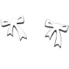 Karen Walker Mini Bow Earrings | Sterling Silver